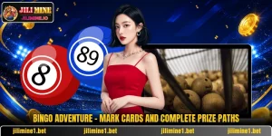 Bingo Adventure - Mark Cards And Complete Prize Paths
