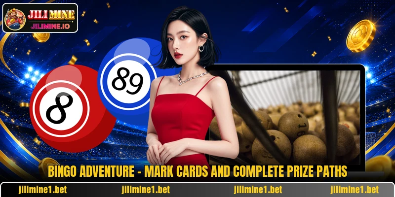 Bingo Adventure - Mark Cards And Complete Prize Paths
