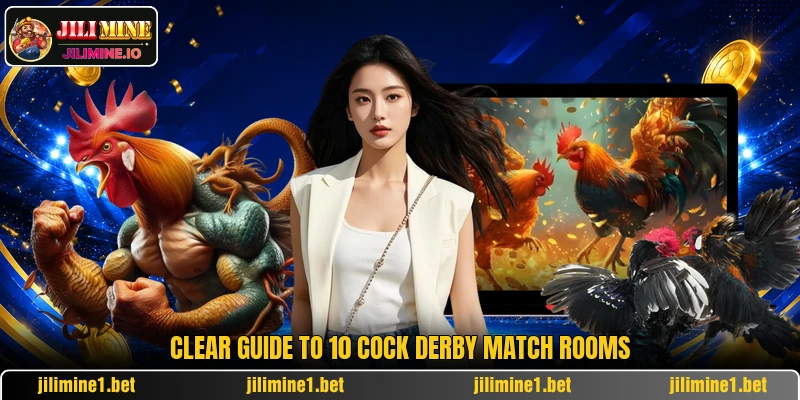 Clear guide to 10 Cock Derby match rooms