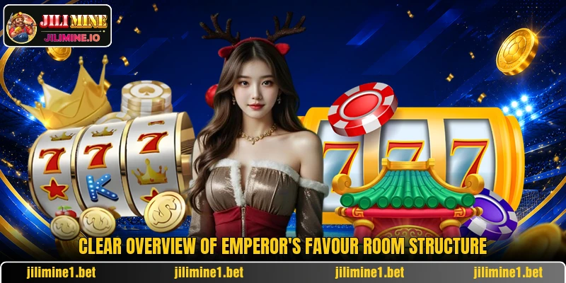 Clear overview of Emperor's Favour room structure Clear overview of Emperor's Favour room structure