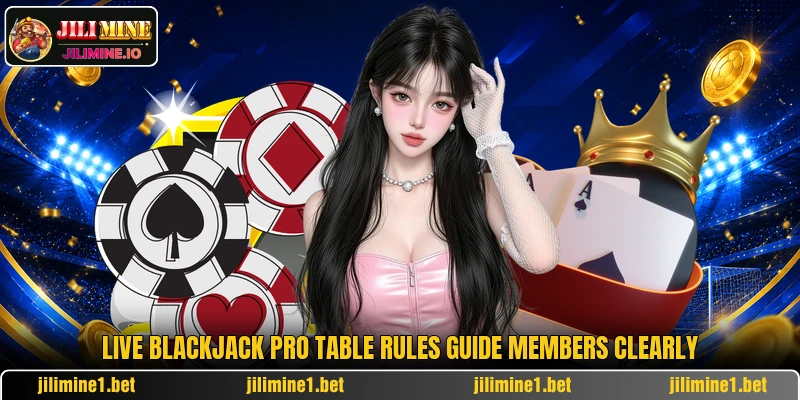 Live Blackjack Pro table rules guide members clearly Live Blackjack Pro table rules guide members clearly
