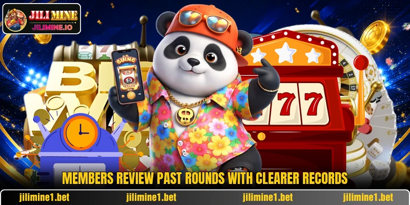 Members review past rounds with clearer records