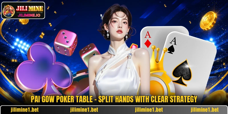 Pai Gow Poker Table - Split Hands With Clear Strategy