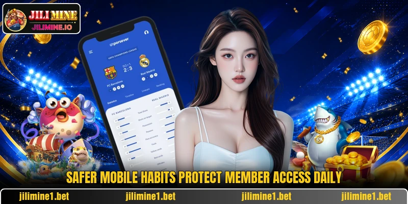 Safer mobile habits protect member access daily