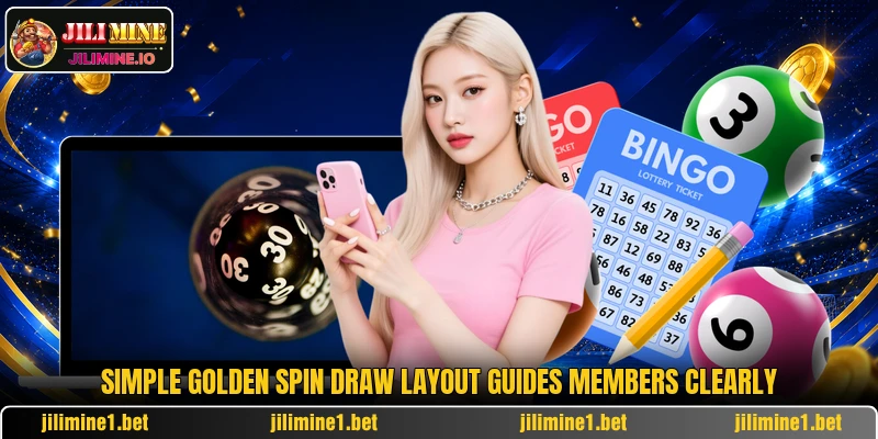 Simple Golden Spin Draw layout guides members clearly