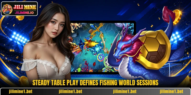 Steady table play defines Fishing World sessions